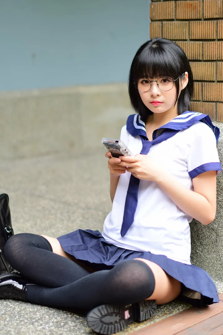 [爱美足] NO.171 海琳 学生制服 街拍#[73P]-7