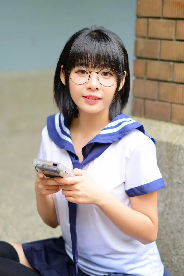 [爱美足] NO.171 海琳 学生制服 街拍#[73P]-9