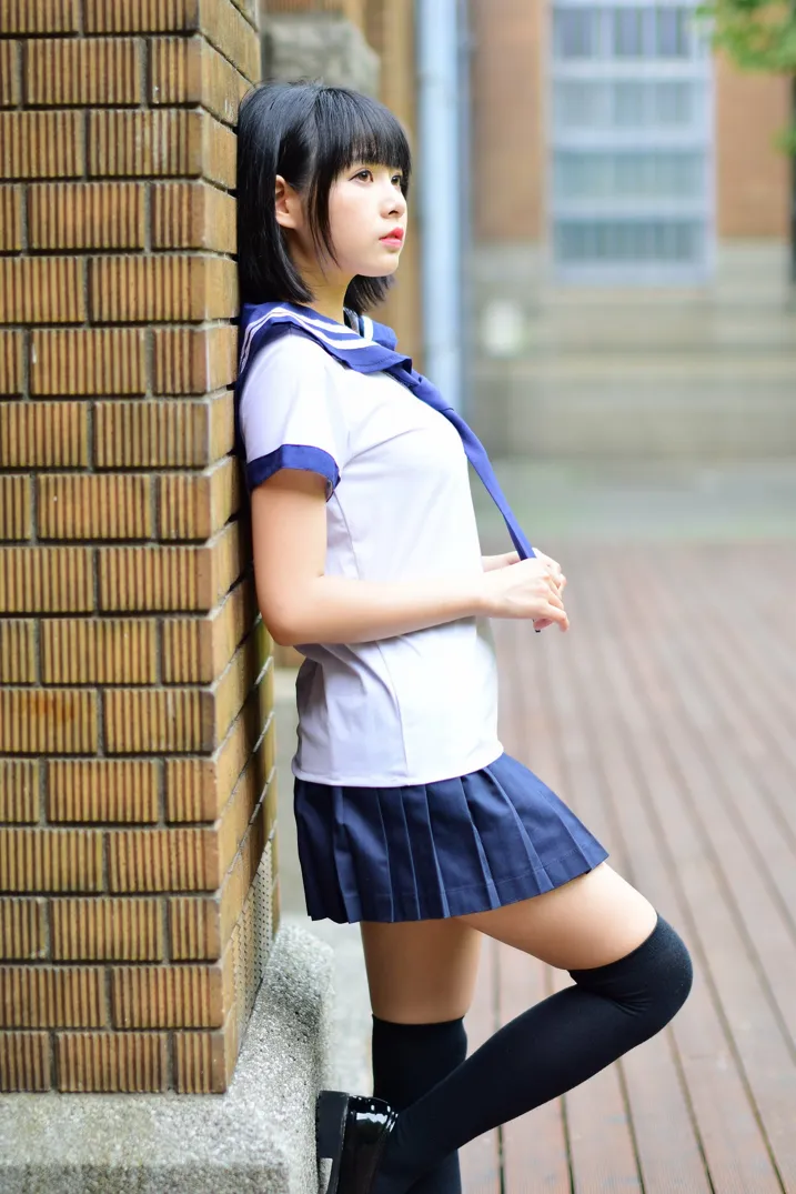 [爱美足] NO.171 海琳 学生制服 街拍#[73P]-3