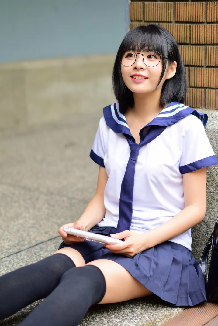 [爱美足] NO.171 海琳 学生制服 街拍#[73P]-5