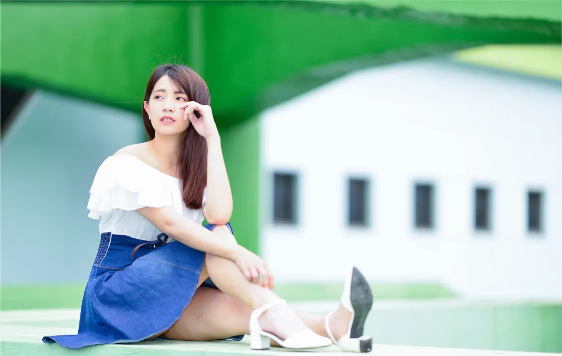 [爱美足] NO.168 姍姍 牛仔短裙涼高美腿 街拍#[35P]-8