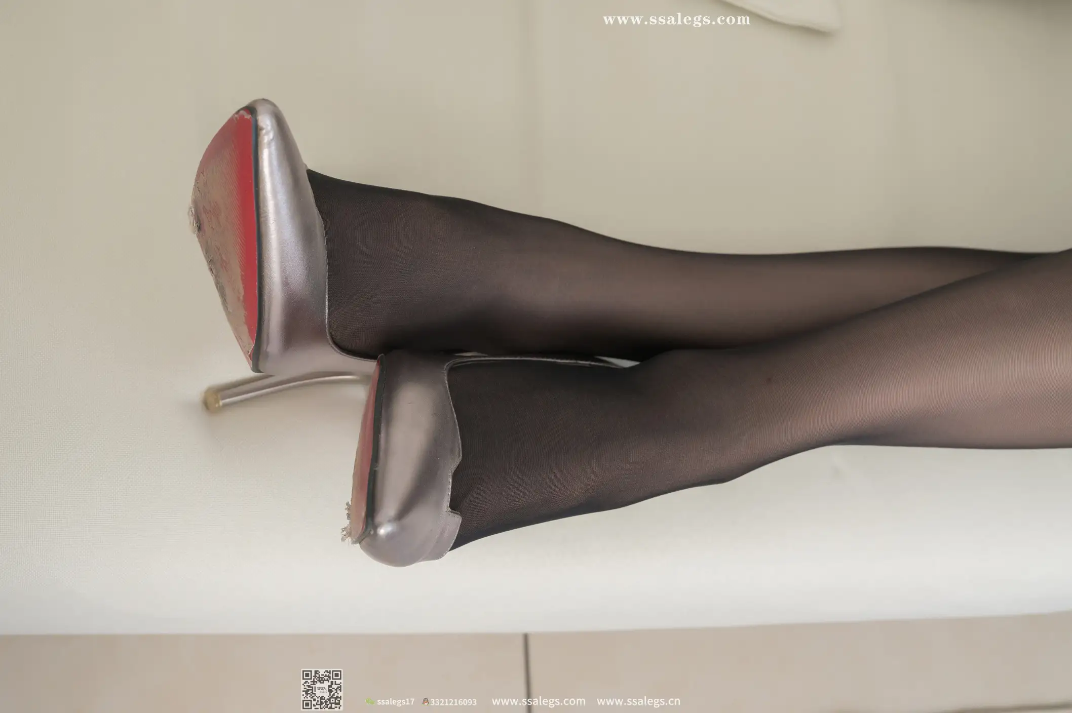 [爱美足] NO.431 娜娜御姐的性感红裙黑丝(上) 丝社#[126P]-1