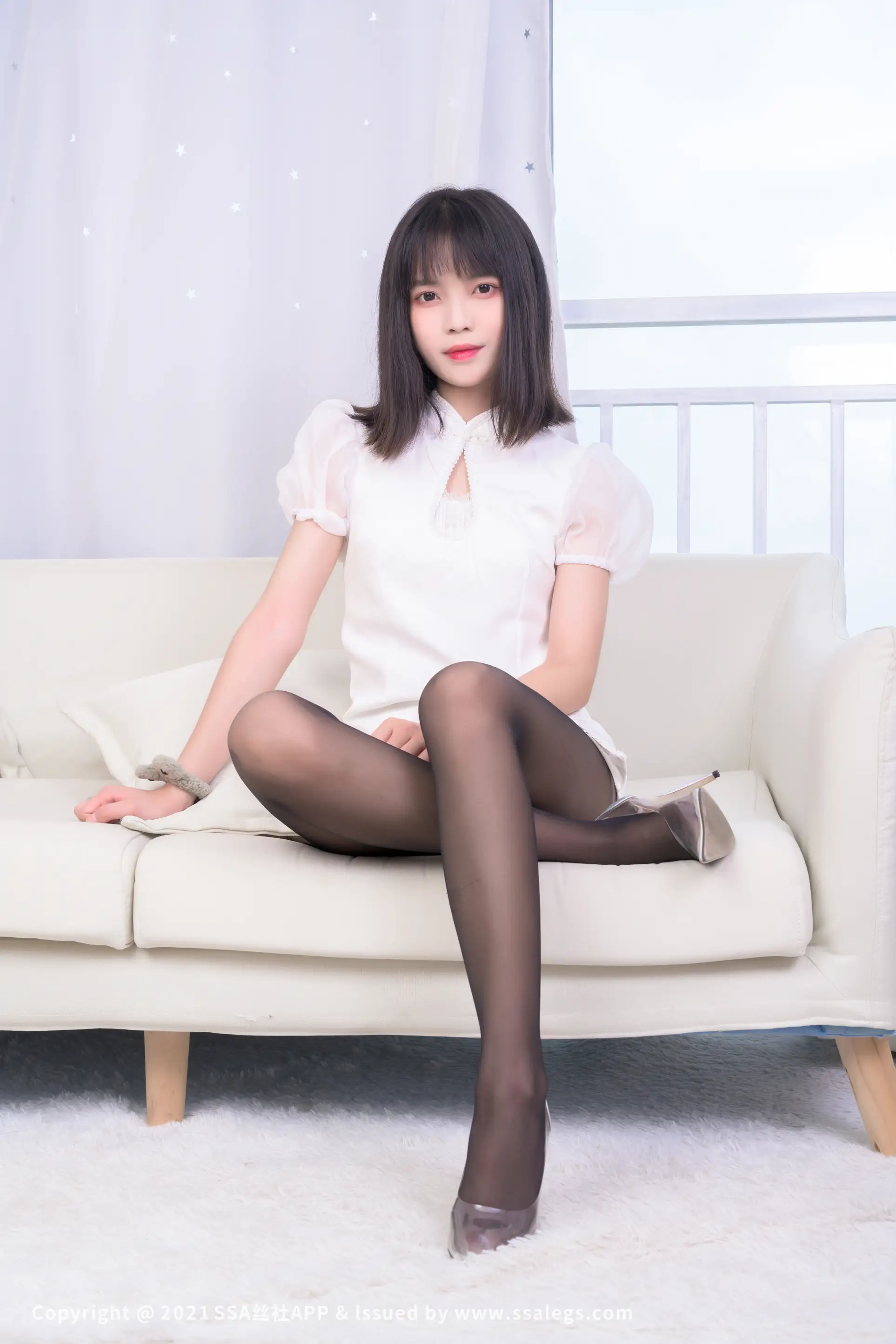 [爱美足] NO.664 腿模丹丹的黑丝袜美足(上) 丝社#[118P]-2