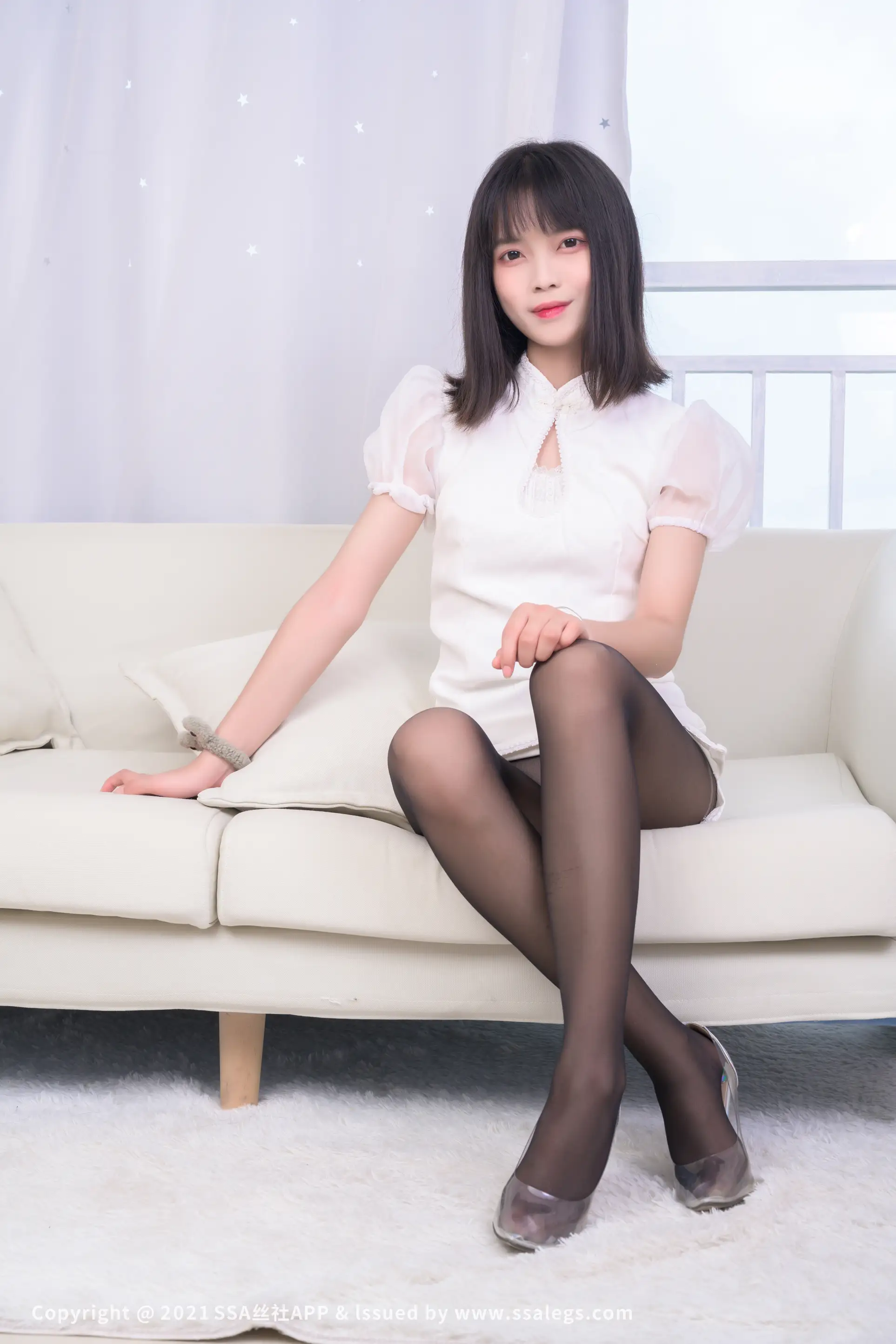 [爱美足] NO.664 腿模丹丹的黑丝袜美足(上) 丝社#[118P]-5