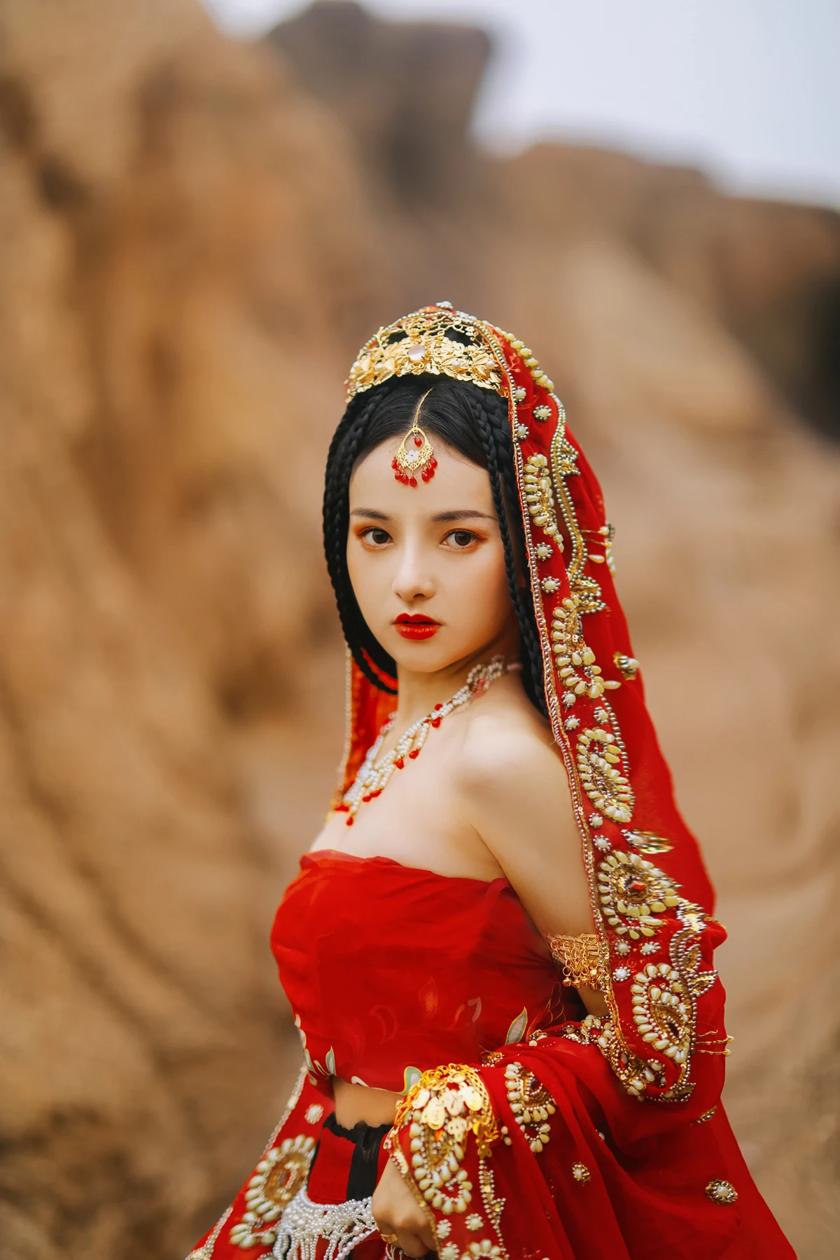 [艺图语] 2023.01.03 Vol.2828 – 西域美人 LLIYaNinG#[22P]-2