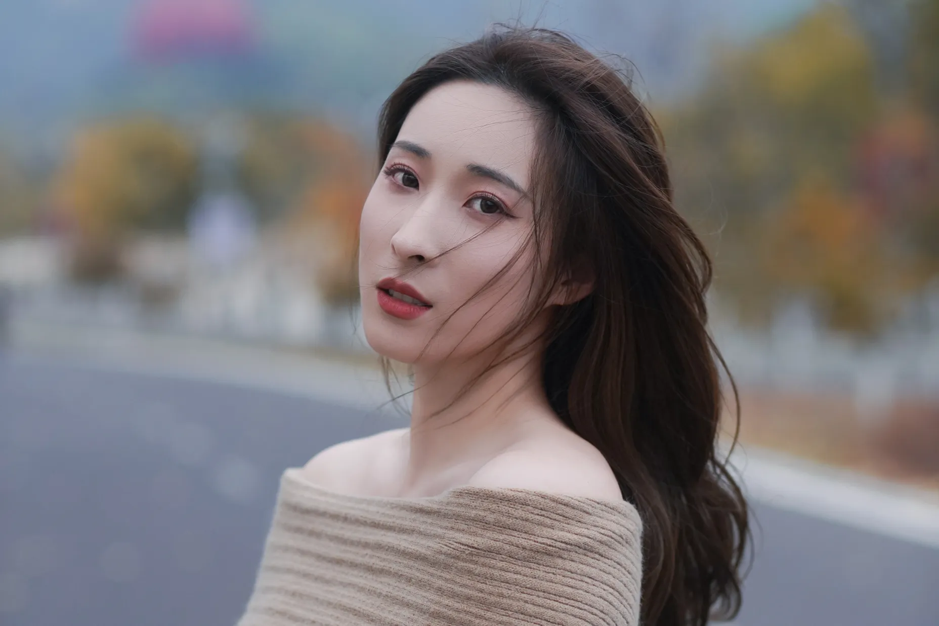 [艺图语] 2022.12.10 Vol.2646 – 叶落知秋 阿音#[26P]-3