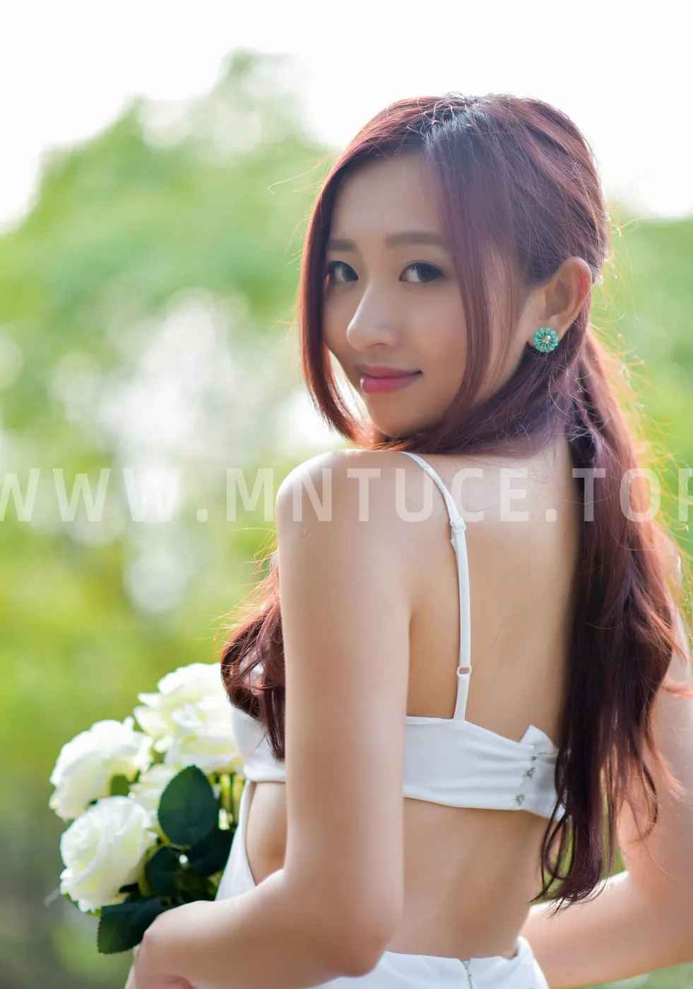 [爱美足] NO.175 名婷 露背吊带连衣短裙丝袜凉高美腿 街拍#[67P]-5