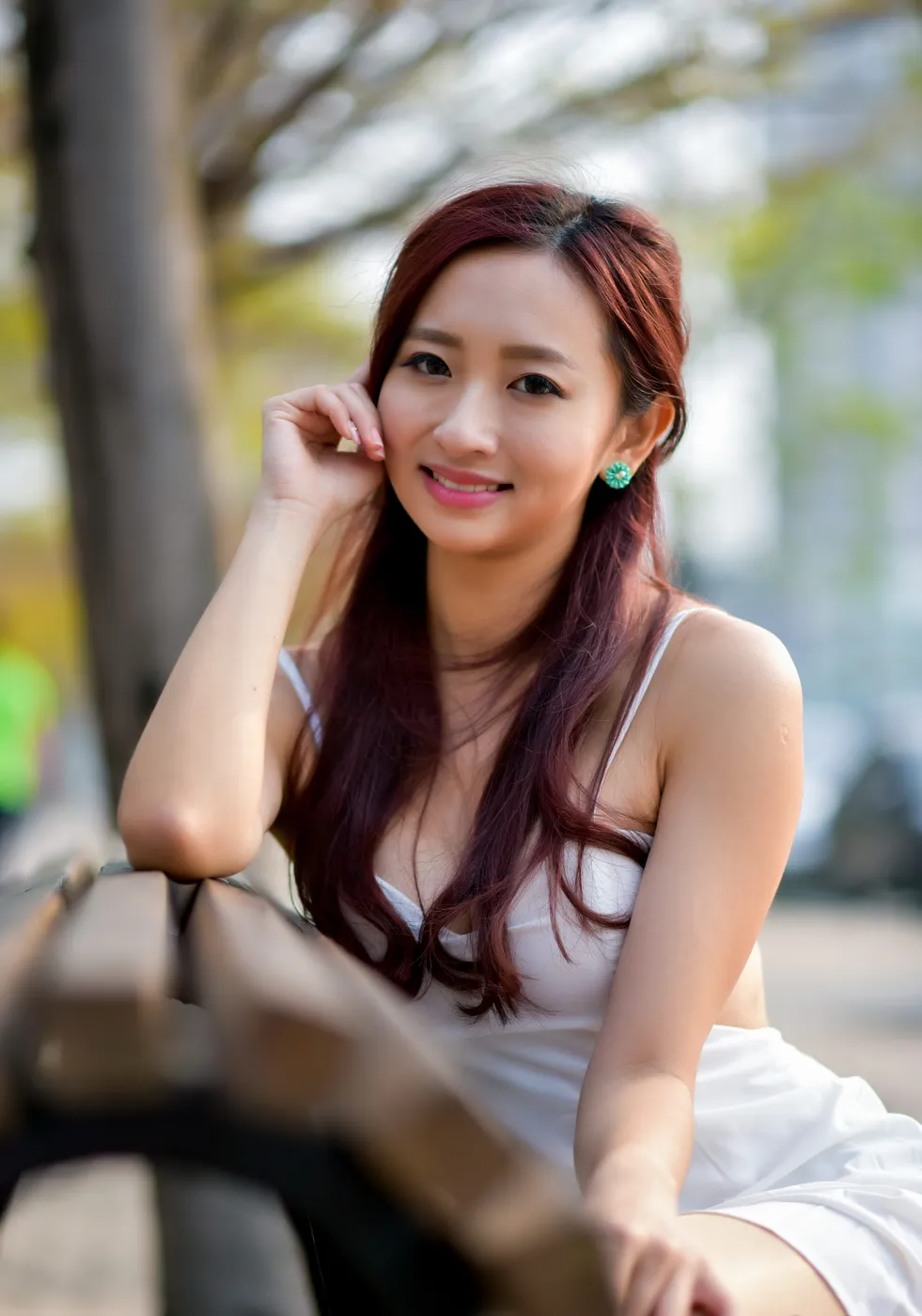 [爱美足] NO.175 名婷 露背吊带连衣短裙丝袜凉高美腿 街拍#[67P]-4