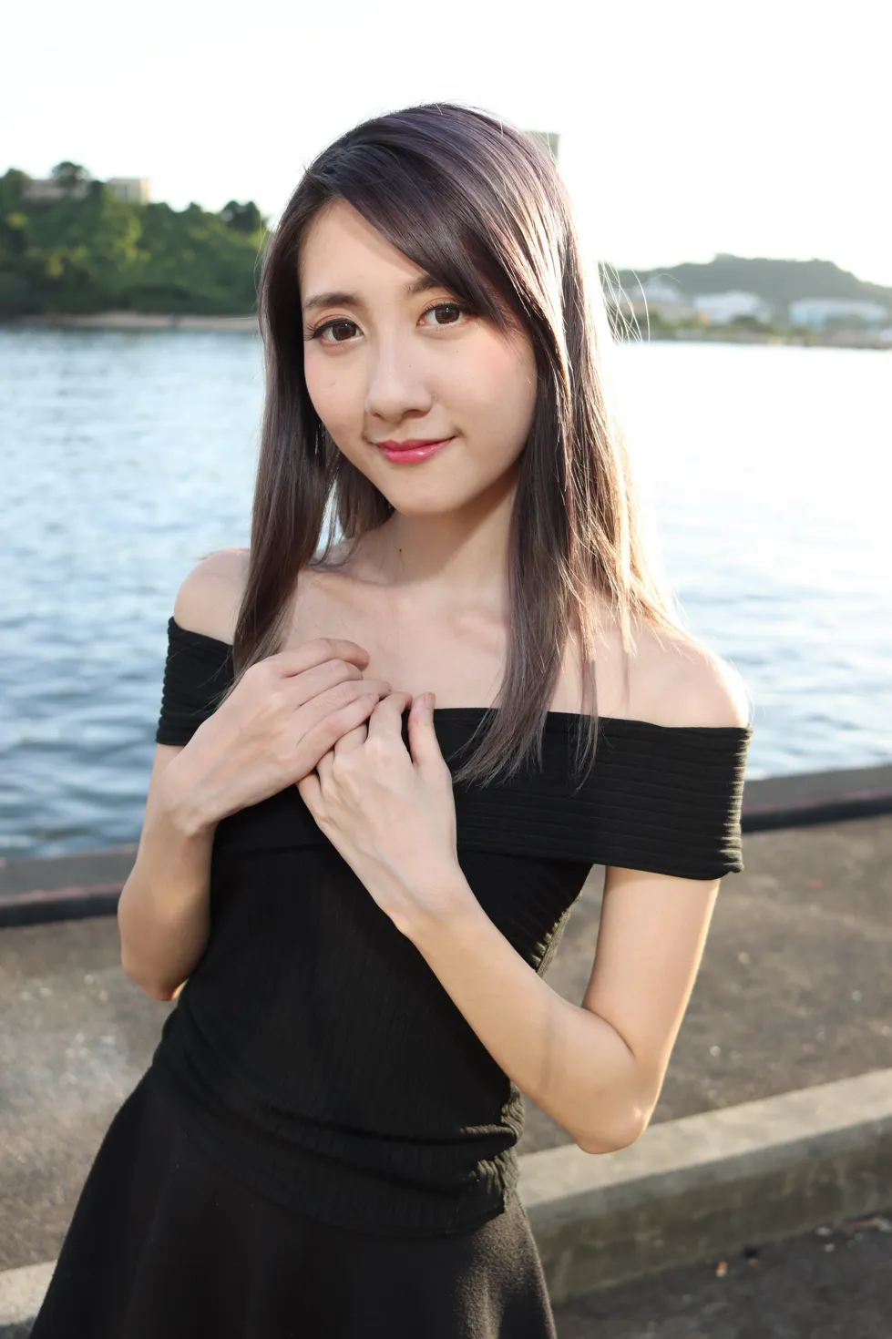 [爱美足] NO.140 Elaine Chung 连衣裙丝袜凉高美腿 街拍#[73P]-6