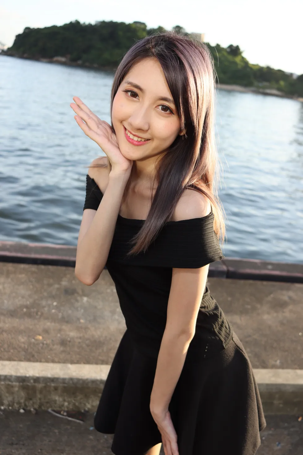 [爱美足] NO.140 Elaine Chung 连衣裙丝袜凉高美腿 街拍#[73P]-8