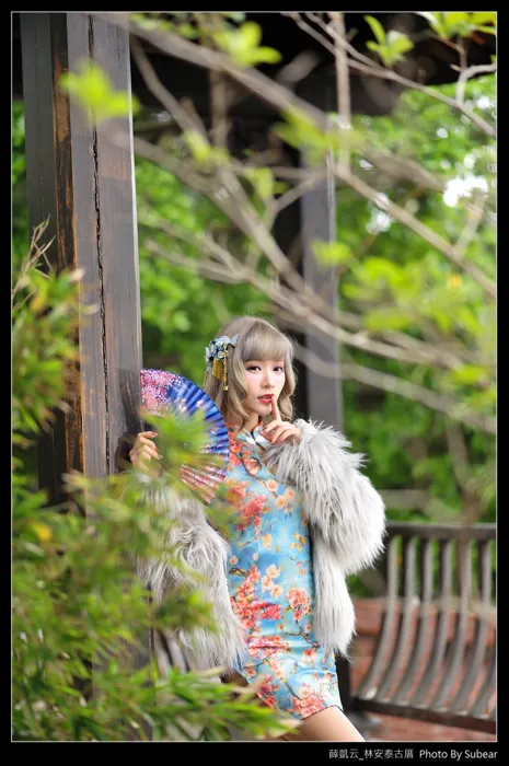 [爱美足] NO.069  薛凯云 林安泰古厝 高跟美腿外拍 街拍#[76P]-2