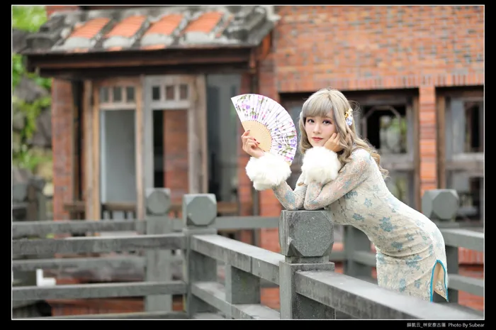[Mzsock] NO.069 Xue Kaiyun, Lin Antai’s ancient house, high heels and beautiful legs, outdoor shot street photography#[76P]-6