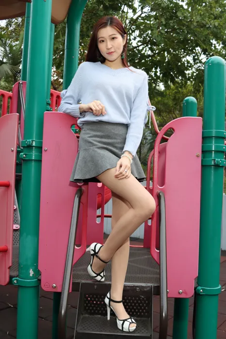 [爱美足] NO.011 Rita Li 性感造型外拍 街拍#[75P]-8