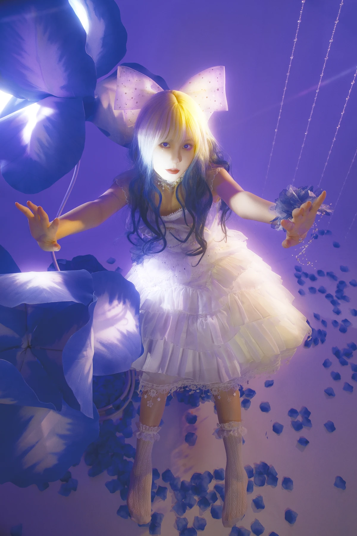 [艺图语] 2023.01.12 Vol.2902 鸢尾花的童话 里奈Riina#[22P]-1