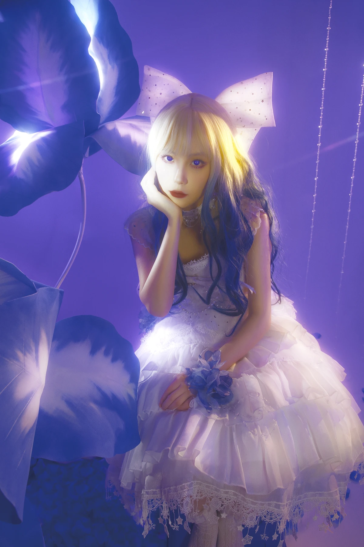 [艺图语] 2023.01.12 Vol.2902 鸢尾花的童话 里奈Riina#[22P]-4