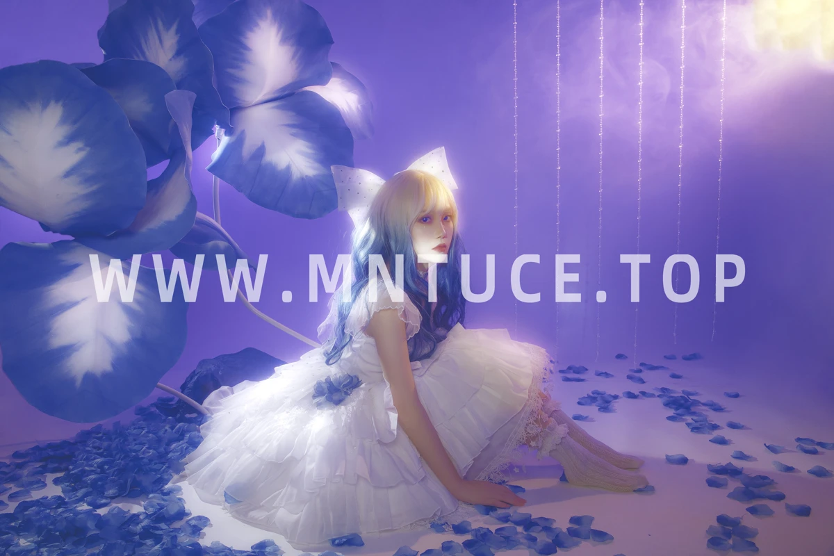 [艺图语] 2023.01.12 Vol.2902 鸢尾花的童话 里奈Riina#[22P]-1