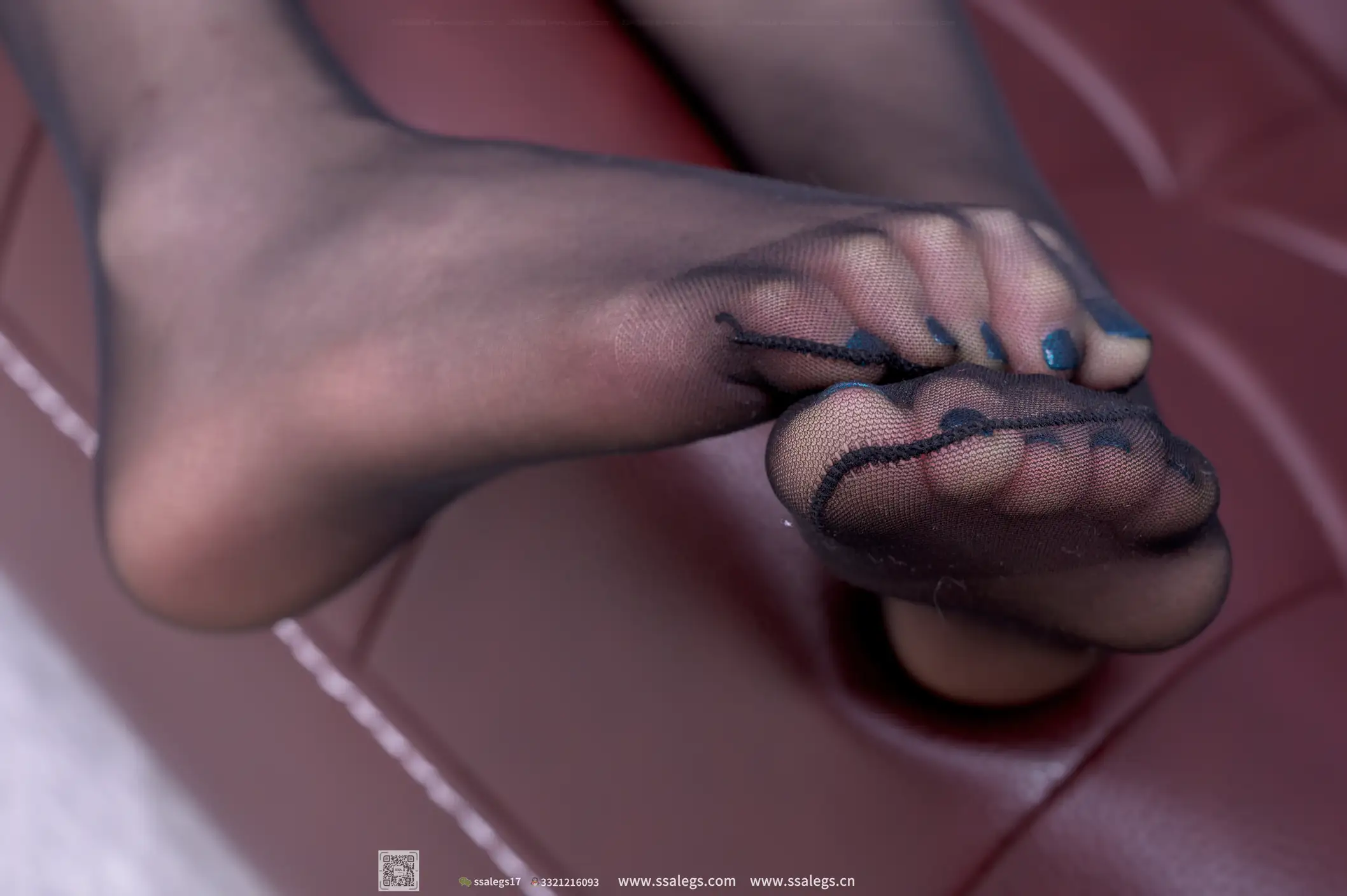 [爱美足] NO.525 娜娜 黑丝写真（上) 丝社#[125P]-9