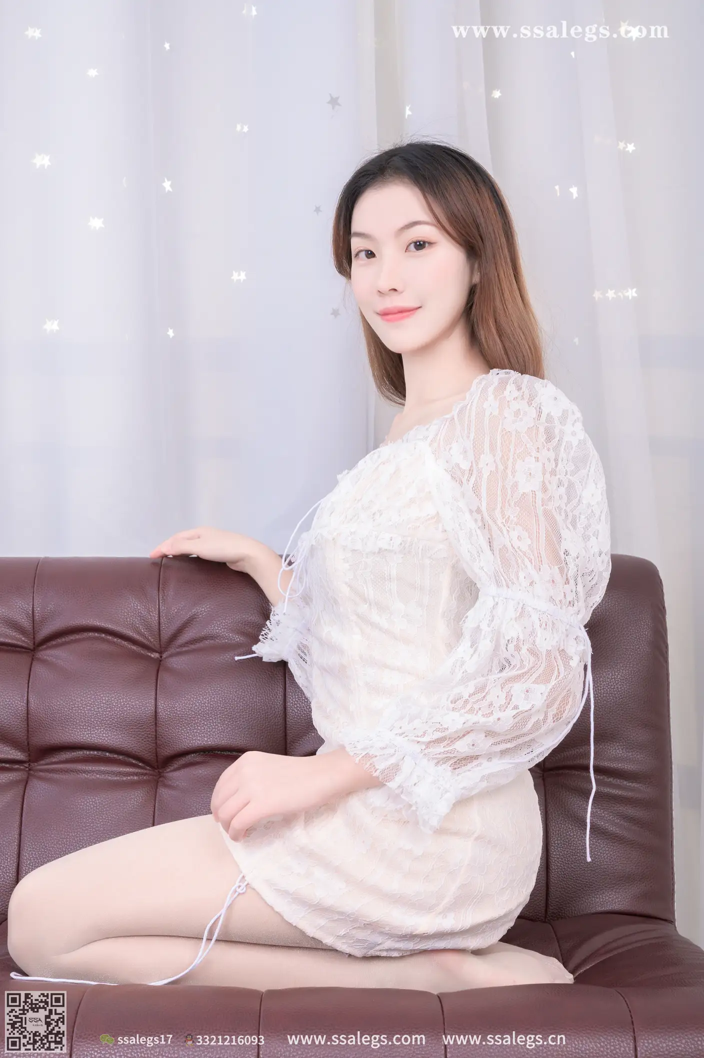 [爱美足] NO.402 素素阳光明媚的窗边亮闪闪开档肉丝(下) 丝社#[122P]-7