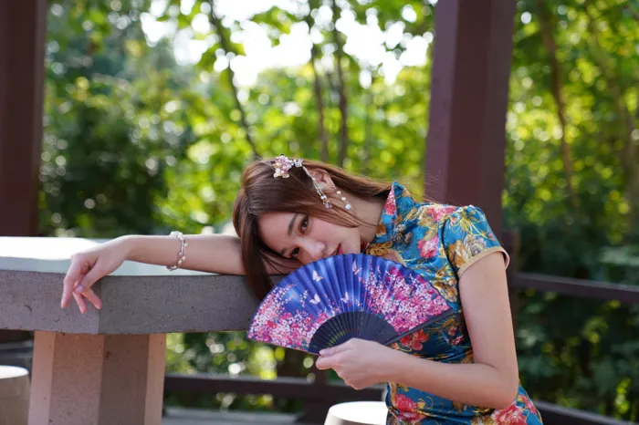 [爱美足] NO.065  苏小立 超短开衩旗袍 高跟美腿外拍 街拍#[102P]-9