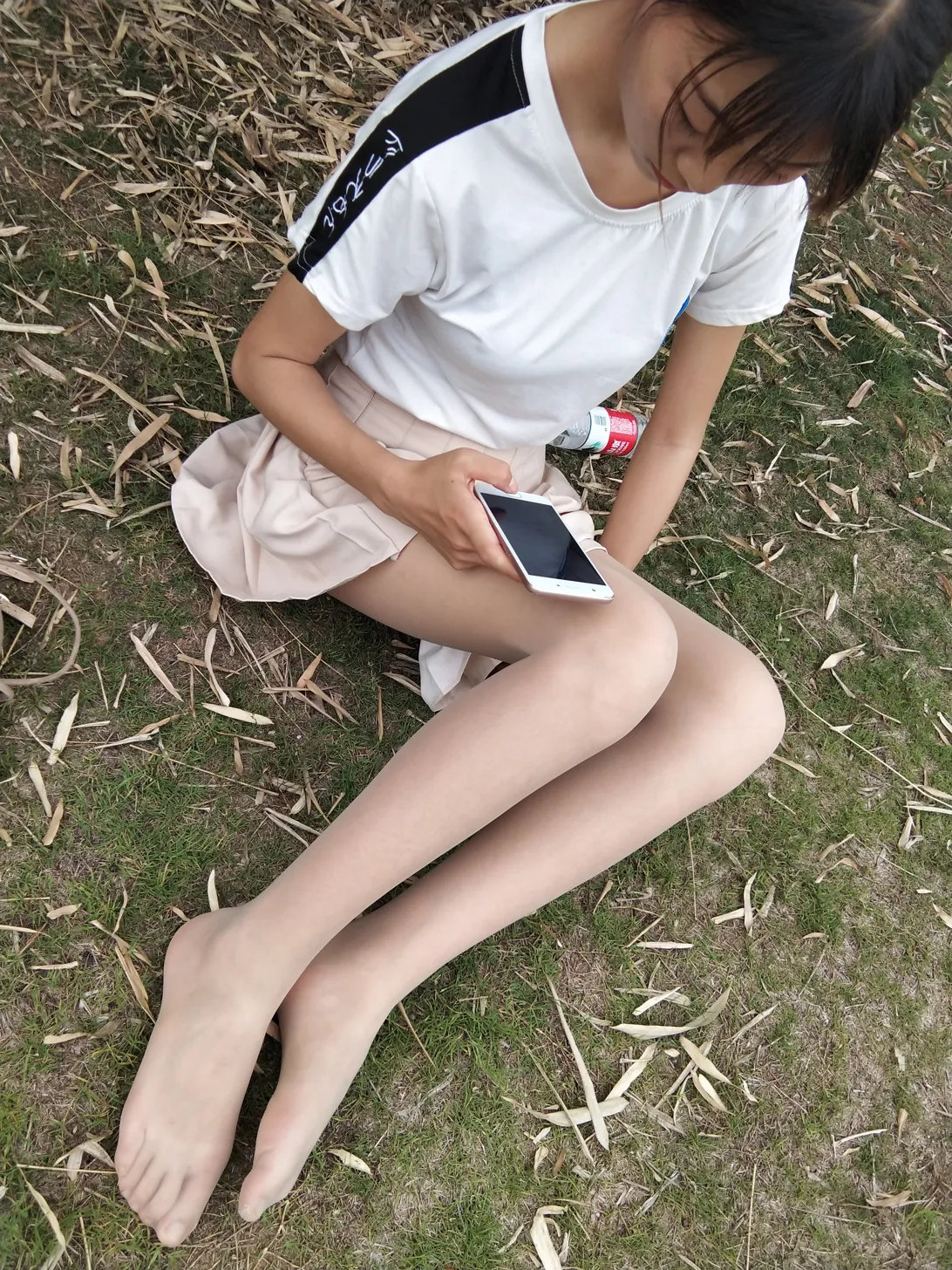 [爱美足] NO.016 肉丝绑带平底鞋 街拍#[24P]-2