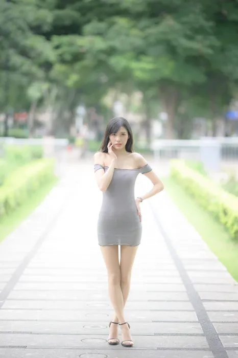 [爱美足] NO.045 Bao 絲襪高跟美腿外拍 街拍#[79P]-9