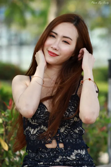 [爱美足] NO.059  Dora 镂空小礼服 高跟美腿旅拍 街拍#[80P]-8