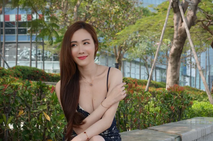 [爱美足] NO.059  Dora 镂空小礼服 高跟美腿旅拍 街拍#[80P]-7