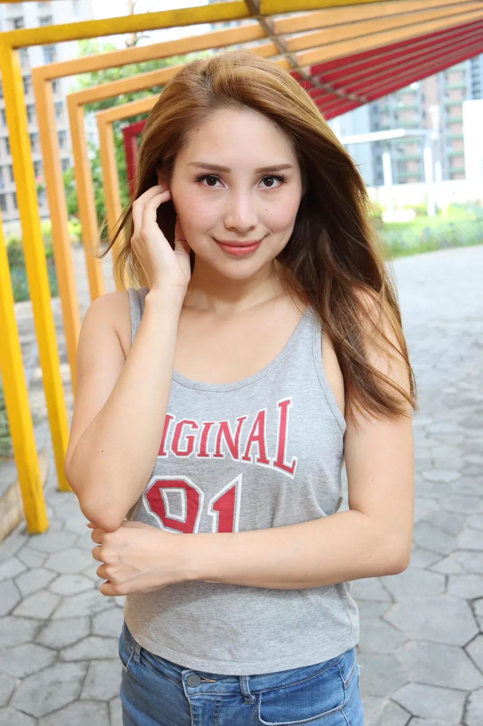 [爱美足] NO.139 Van Van 丝袜美腿高跟 街拍#[100P]-1