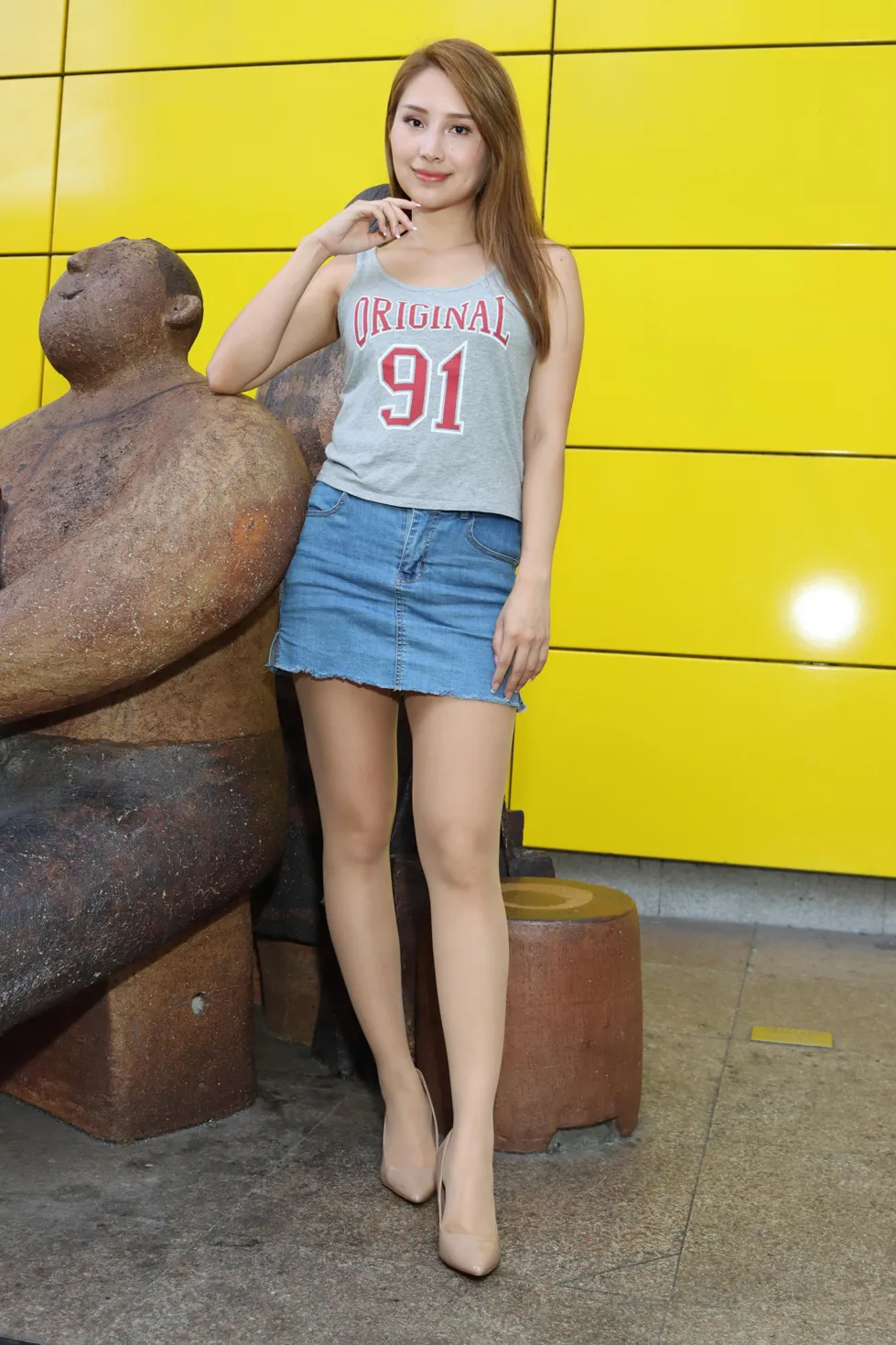 [爱美足] NO.139 Van Van 丝袜美腿高跟 街拍#[100P]-5