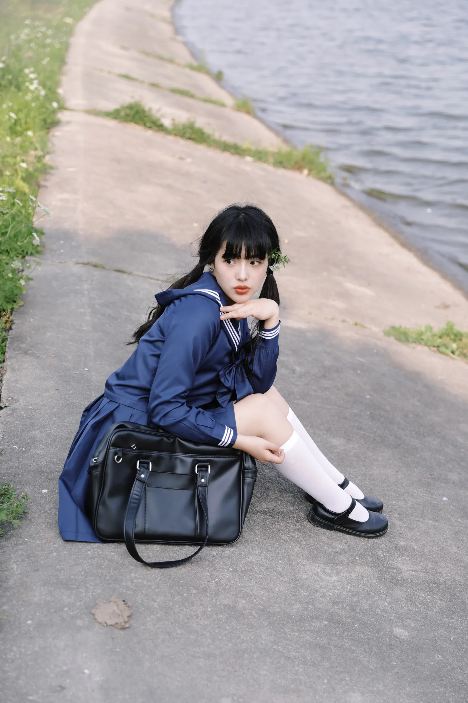 [艺图语] 2022.11.28 Vol.2546 – 等你下课 倩儿#[28P]-5