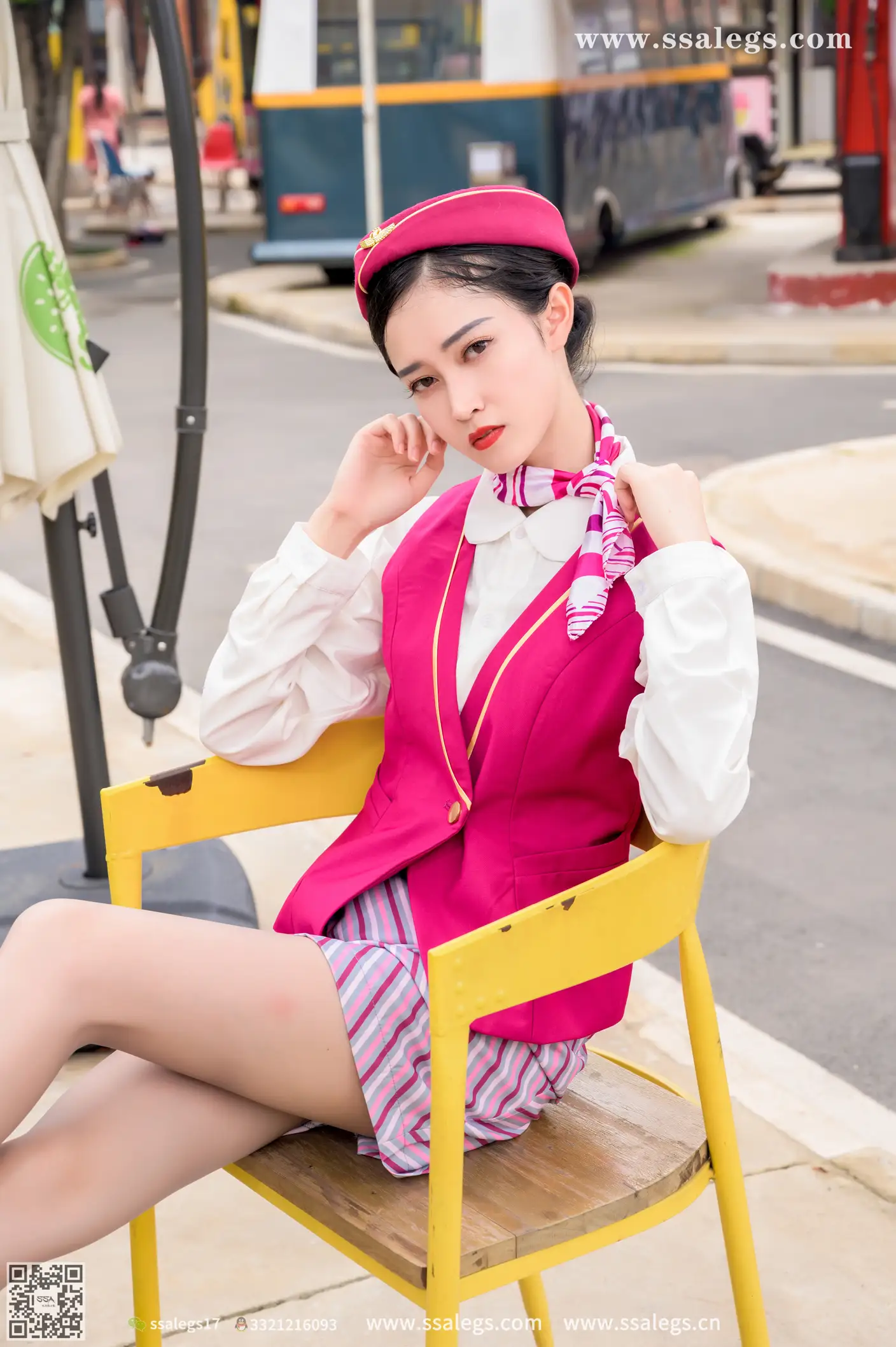 [爱美足] NO.436 漫漫她的空姐梦(下) 丝社#[127P]-3