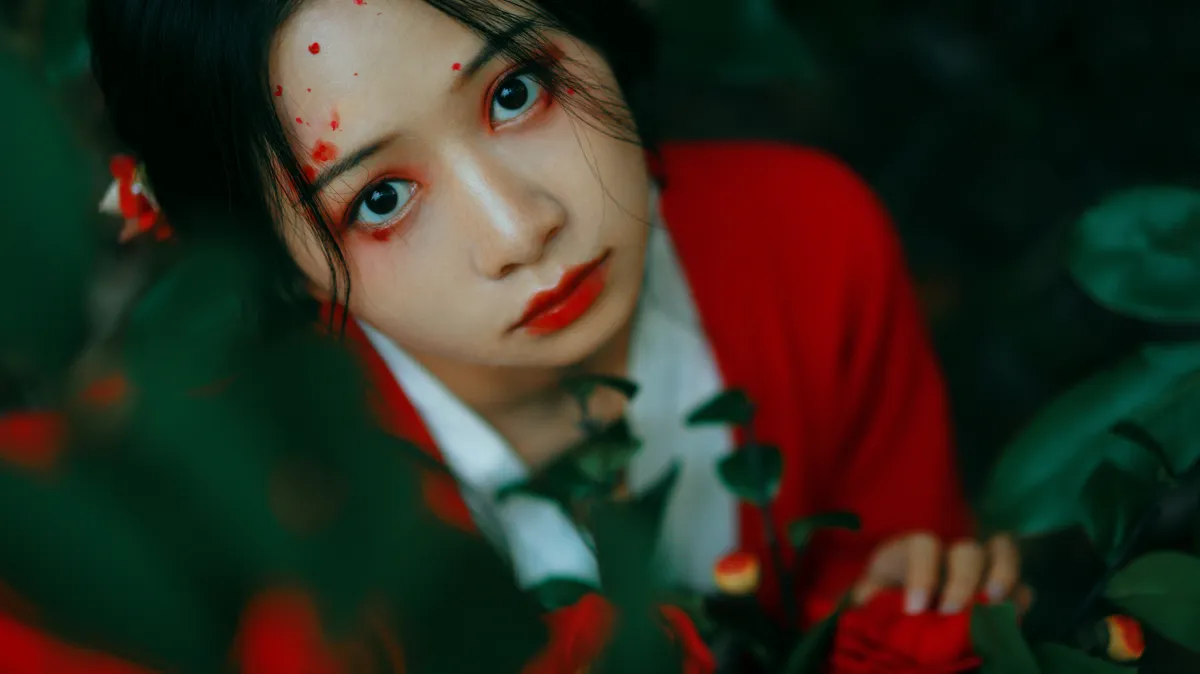 [艺图语] 2022.12.15 Vol.2685 – 山茶花 旺旺小小舒#[22P]-9