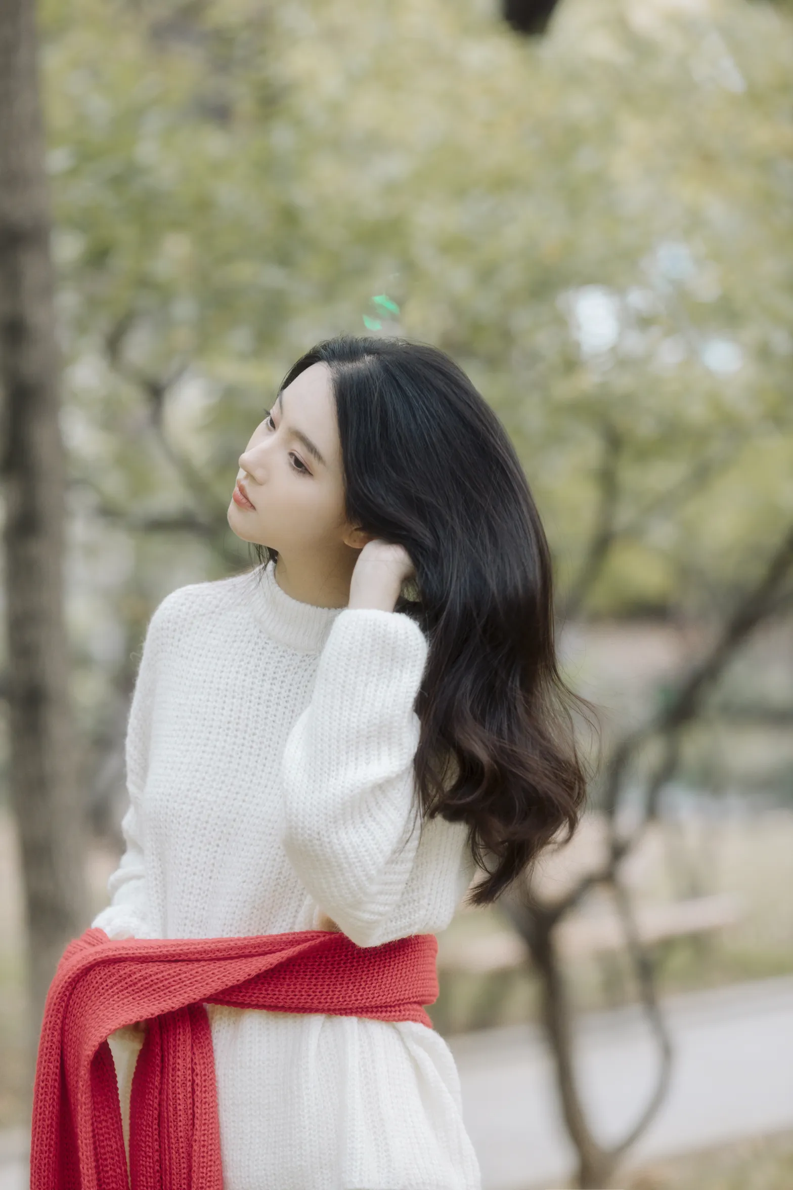 [YITUYU] 2022.12.05 Vol.2604 – Red Warm Winter ghost beard#[46P]-9