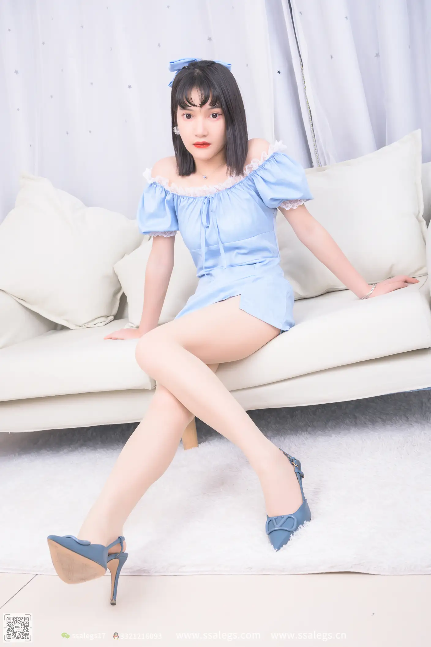 [爱美足] NO.514 冰冰 肉丝袜写真（上) 丝社#[126P]-3