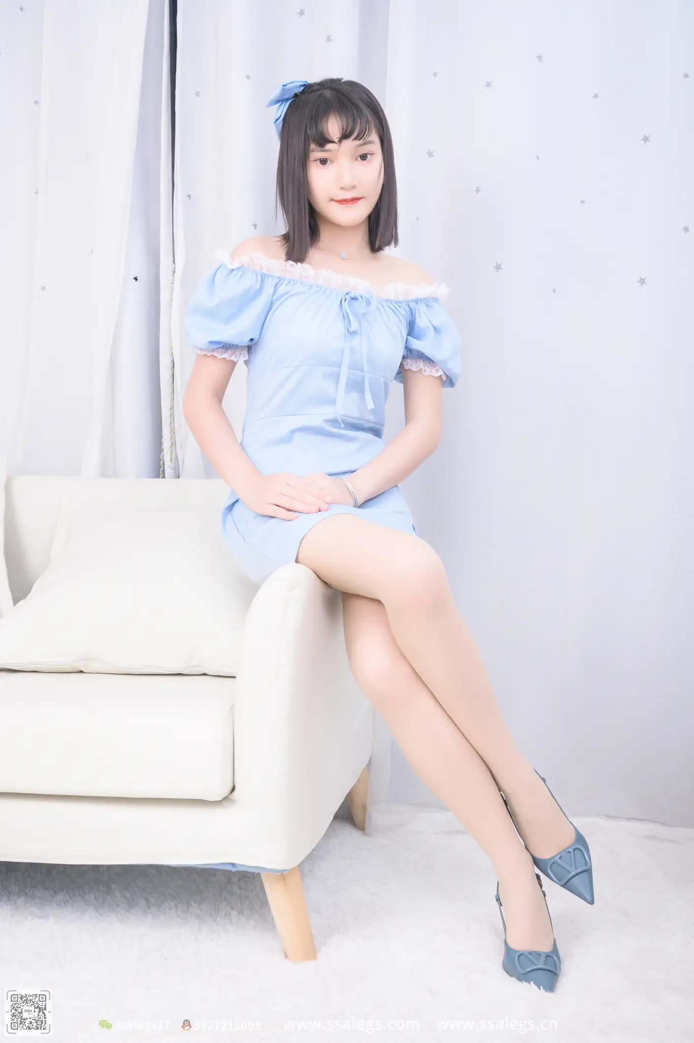 [爱美足] NO.514 冰冰 肉丝袜写真（上) 丝社#[126P]-5