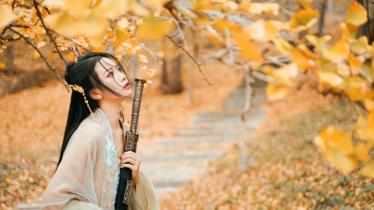 [艺图语] 2022.12.12 Vol.2664 – 银杏树下 旺旺小小舒#[39P]-9