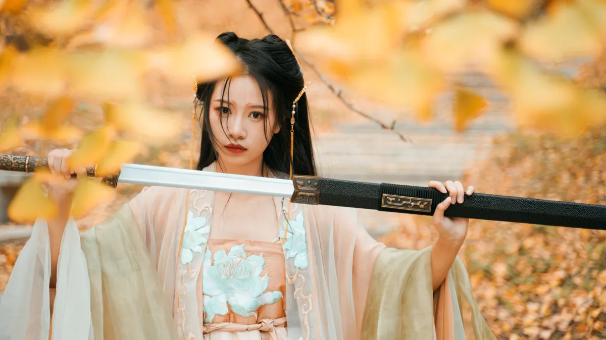 [艺图语] 2022.12.12 Vol.2664 – 银杏树下 旺旺小小舒#[39P]-10