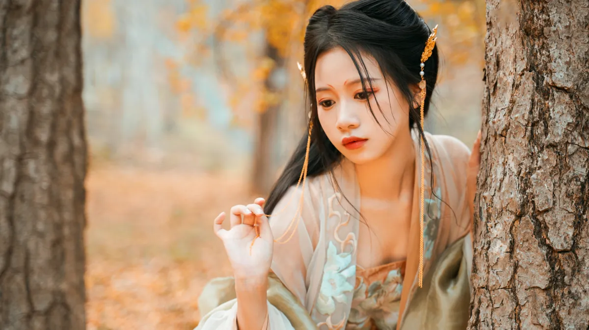 [艺图语] 2022.12.12 Vol.2664 – 银杏树下 旺旺小小舒#[39P]-8