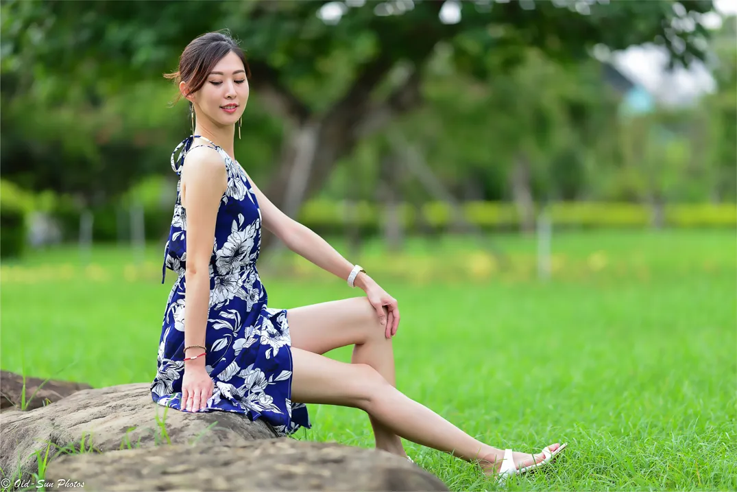 [爱美足] NO.196 赵婷婷 连衣裙凉高美腿 街拍#[105P]-4