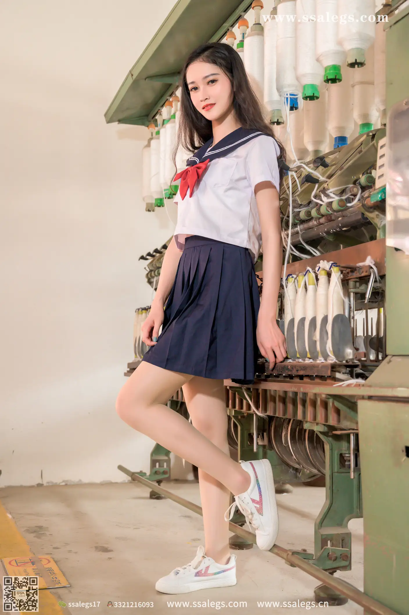 [Mzsock] NO.422 Man -white JK uniform shredded pork photo (below) Silk club#[124P]-9