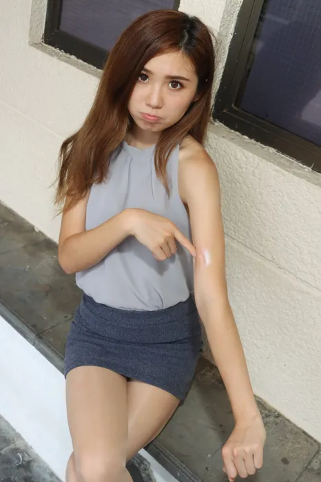 [爱美足] NO.093 長腿美模 Shuk Man 短裙 高跟美腿外拍 街拍#[101P]-8