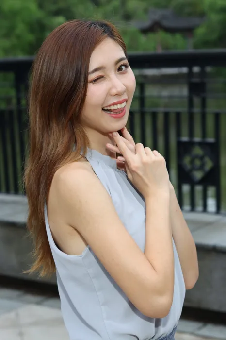 [爱美足] NO.093 長腿美模 Shuk Man 短裙 高跟美腿外拍 街拍#[101P]-10