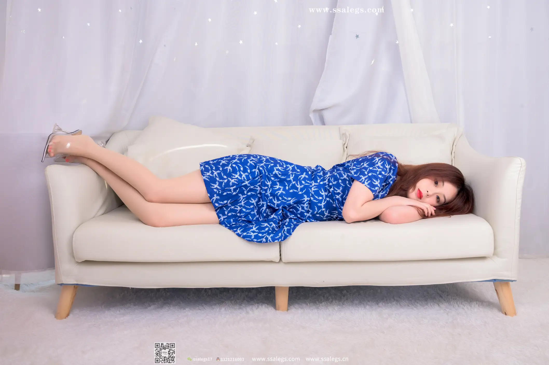 [Mzsock] NO.419 Yuanyuan’s French floral skirt and shredded meat photo (Part 1) Silk club#[122P]-10