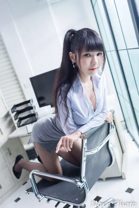 [爱美足] NO.072  依霜 OL黑丝 高跟美腿外拍 街拍#[37P]-2