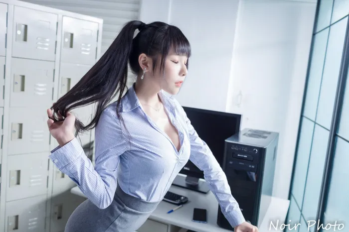 [爱美足] NO.072  依霜 OL黑丝 高跟美腿外拍 街拍#[37P]-3