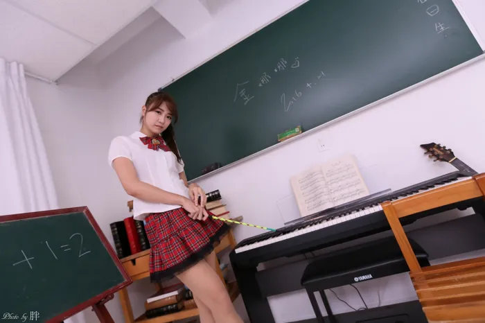 [爱美足] NO.060  金娜娜 学生制服 高跟美腿棚拍 街拍#[67P]-10