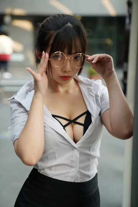 [爱美足] NO.078  陈家琳 OL短裙 高跟美腿外拍 街拍#[100P]-2