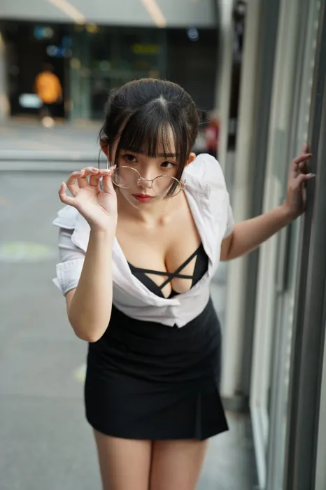 [爱美足] NO.078  陈家琳 OL短裙 高跟美腿外拍 街拍#[100P]-3