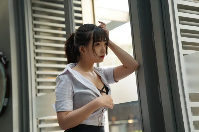 [爱美足] NO.078  陈家琳 OL短裙 高跟美腿外拍 街拍#[100P]-6