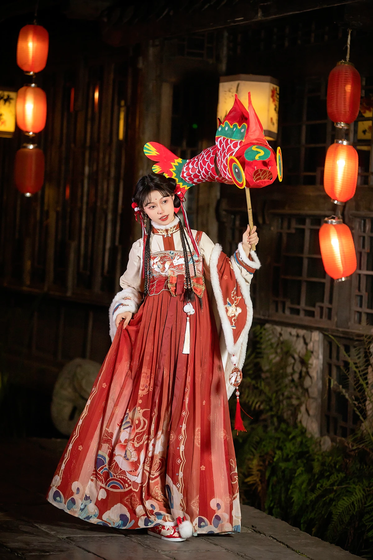 [艺图语] 2023.02.09 Vol.3003 逛灯会 梨一依#[22P]-2